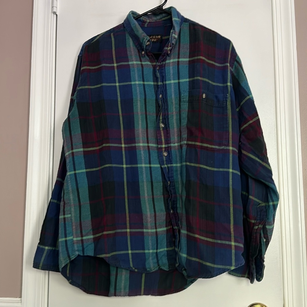 Vintage thin/super soft unisex flannel